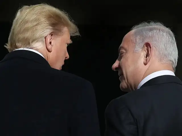 Donald Trump dan Benjamin Netanyahu dalam pemberitaan mengenai klaim terkait kerusuhan Prancis.